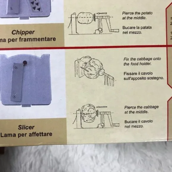 NWOT Spiralizer Turning Slicer with 3 Blades - Picture 12 of 13